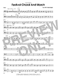 Festival Choral And March - Bass