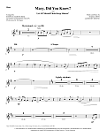Mary, Did You Know? (with "Let All Mortal Flesh Keep Silence") - Oboe