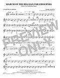 March Of The Belgian Paratroopers - Eb Baritone Saxophone