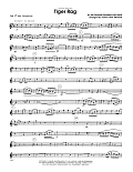Tiger Rag - 2nd Eb Alto Saxophone