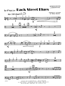 Back Street Blues - 2nd Bb Tenor Saxophone 