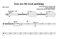 You Are My God And King - Percussion