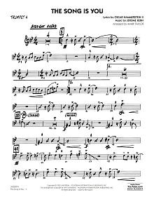 The Song Is You - Trumpet 4 