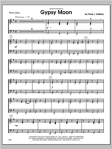 Gypsy Moon - Piano 