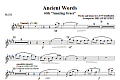 Ancient Words (with Amazing Grace) - Flute