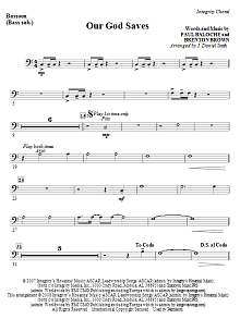 Our God Saves - Bassoon (sub. Bass) 