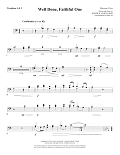 Well Done, Faithful One - Trombone 1 & 2