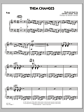 Them Changes - Piano