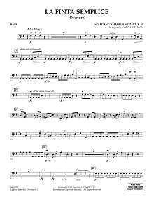 La Finta Semplice (Overture) - Bass 