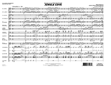 Jungle Love - Conductor Score (Full Score) 