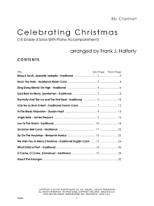 Celebrating Christmas (14 Grade 4 Solos With Piano Accompaniment) - Piano (optional) 
