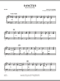 Sanctus (from German Mass) - Piano
