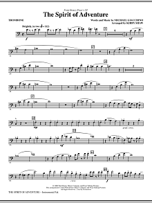 The Spirit Of Adventure - Trombone 
