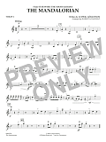 The Mandalorian (from Star Wars: The Mandalorian) (arr. Longfield) - Violin 1