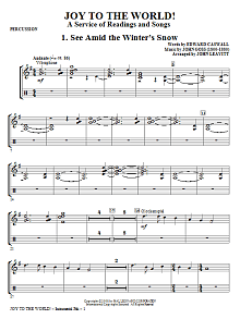 Joy To The World - Percussion 
