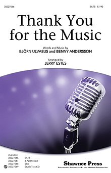 Thank You For The Music (arr. Jerry Estes) 