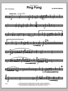 Ping Pong - Trombone 4 