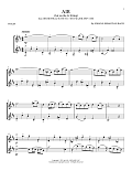 Air (Air On The G String)