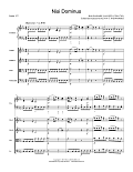 Nisi Dominus - Score