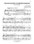 The Boulevard Of Broken Dreams (arr. Dan Coates)