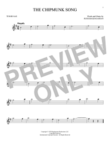 The Chipmunk Song 