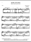Jubilate Deo - Piano