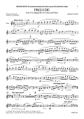 Prelude (from Five Bagatelles For Flute And Piano)