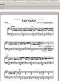 New Moon (The Meadow) - Piano