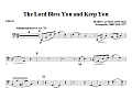 The Lord Bless You And Keep You - Cello