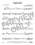 This Is Me (from The Greatest Showman) - Eb Alto Saxophone 1
