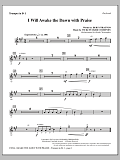I Will Awake The Dawn With Praise - Bb Trumpet 1