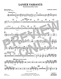 Lanier Variants - Percussion 1