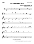King Jesus Hath a Garden (arr. John Leavitt) - Violin 1