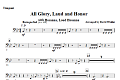 All Glory, Laud, And Honor (with Hosanna, Loud Hosanna) - Timpani