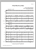 I Need Thee Every Hour - Full Score