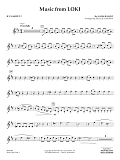 Music from "Loki" (arr. Michael Brown) - Bb Clarinet 2
