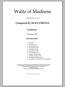 Waltz Of Madness - Score 