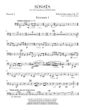 Sonata for Alto Saxophone, Op. 29 - Bassoon 2