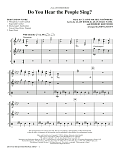 Do You Hear the People Sing? (from Les Misérables) (arr. John Leavitt) - Percussion Score