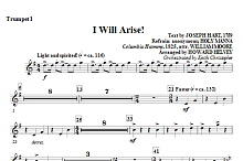 I Will Arise! - Trumpet 1 