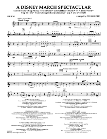 A Disney March Spectacular - F Horn 1 