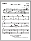 I Give You My Heart - Keyboard String Reduction