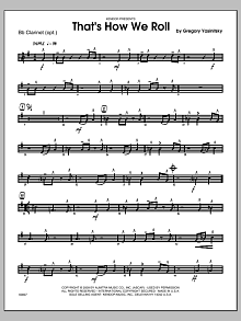 That's How We Roll - Bb Clarinet 