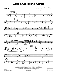 What A Wonderful World Dl - Tenor Sax 