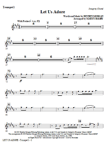 Let Us Adore - Trumpet 1 