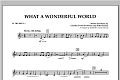 What A Wonderful World - Bb Trumpet 1