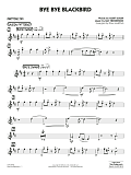 Bye Bye Blackbird (arr. Paul Murtha) - Baritone Sax