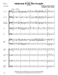 Abduction From The Seraglio (Overture) - Full Score
