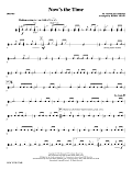 Now's the Time (arr. Kirby Shaw) - Drums
