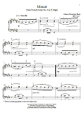 Minuet, BWV 817